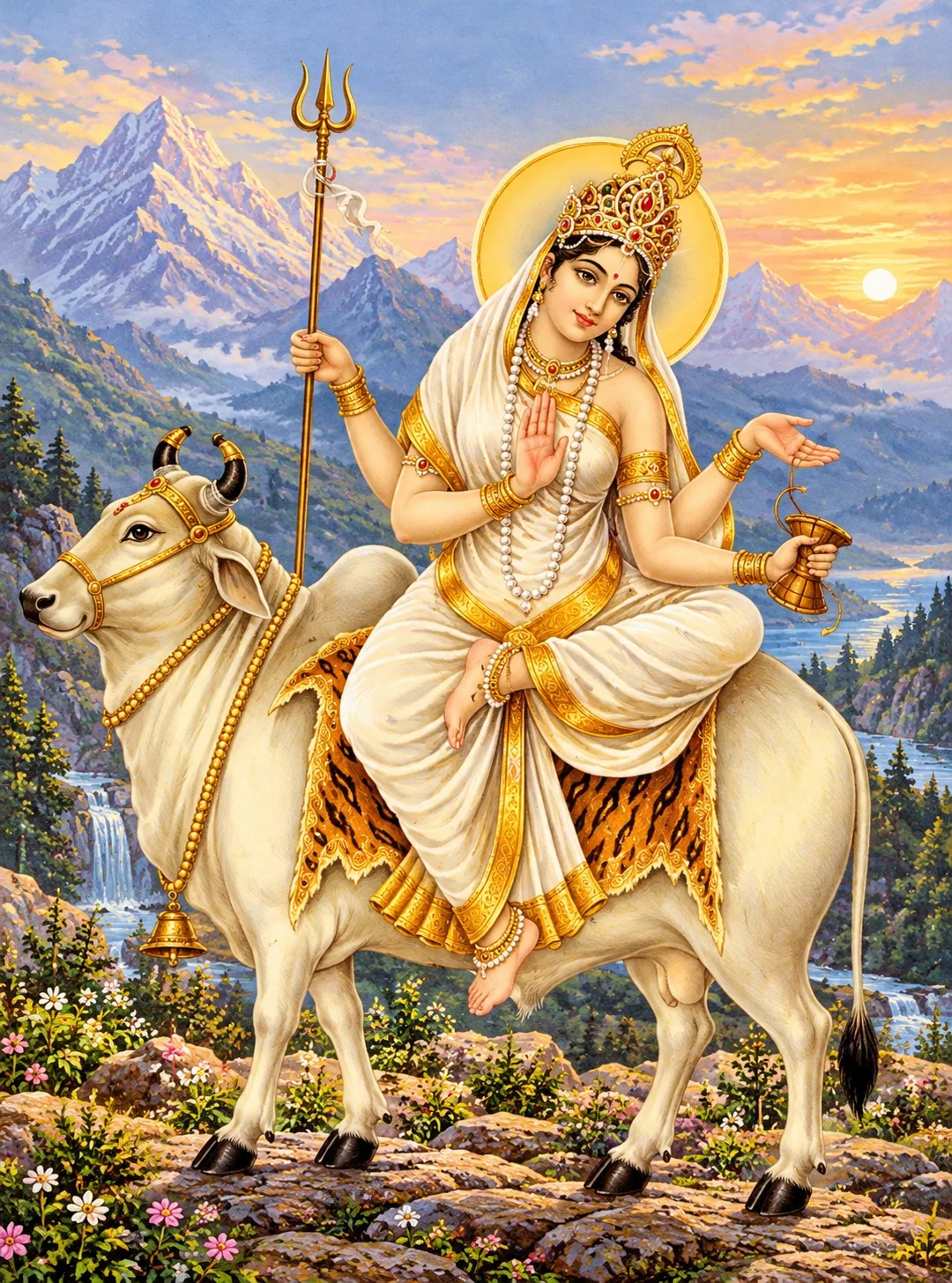 Mahagauri · महागौरी